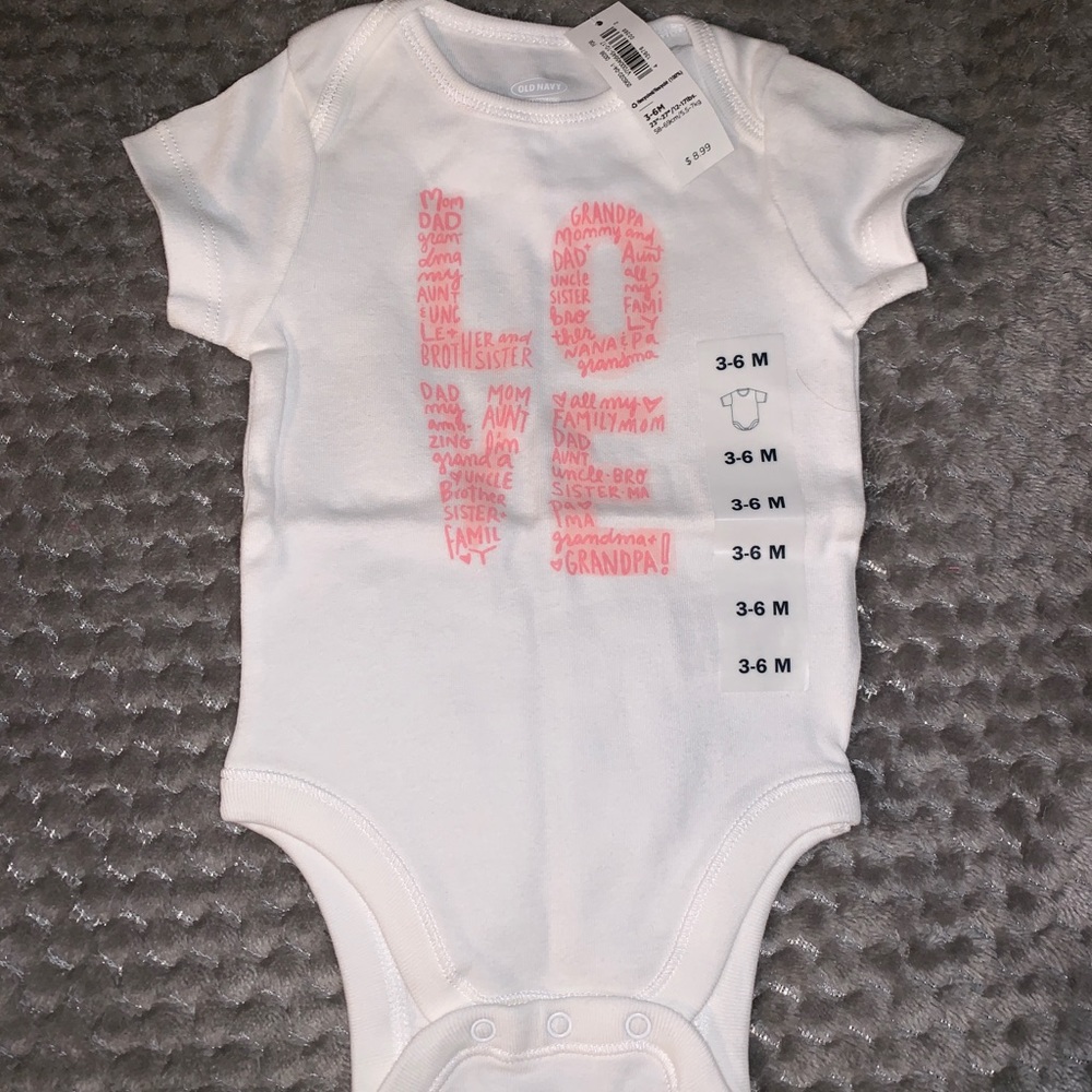 LOVE bodysuit